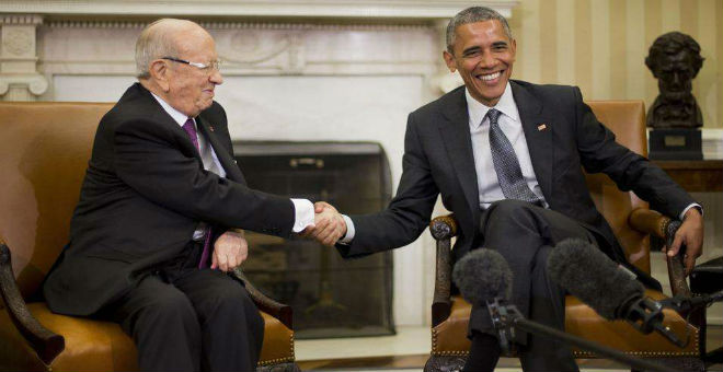 أوباما يتعهد بدعم تونس في حربها ضد الإرهاب