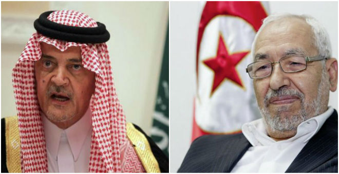 ويكيليكس السعودية: سعود الفيصل يوصي بعدم التعرض للغنوشي