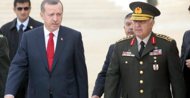 الجيش التركي يدخل خط المعركة على حدوده مع سوريا