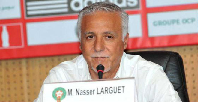 ناصر لارغيت يعتزم تغيير مدربي المنتخبات الوطنية
