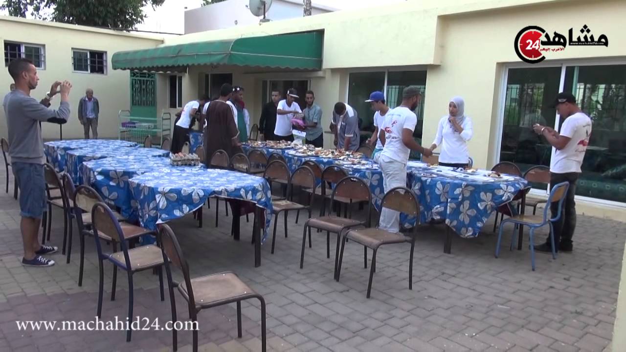 روبورتاج خاص: إفطار جماعي بدار المسنين بالقنيطرة