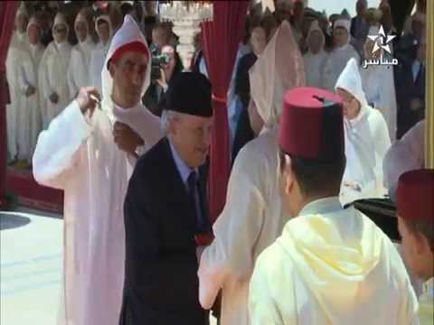 الملك محمد السادس يوشح ابن سعيد أيت ايدر بوسام ملكي بمناسبة عيد العرش