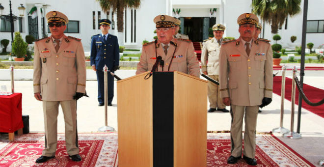 الرئاسة تجري تغييرات على أركان الجيش الجزائري