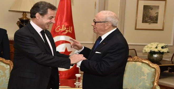 ساركوزي يزور تونس نهاية الأسبوع..ويلتقي السبسي والصيد