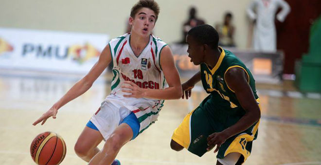 لاعب مغربي ضمن أفصل ثلاثة لاعبين في بطولة إفريقيا لكرة السلة