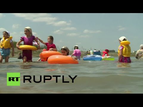 افتتاح أول شاطئ خاص بالنساء في الشيشان