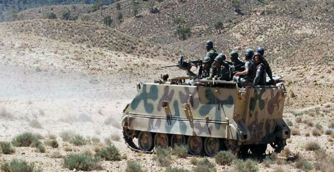 وحدات الجيش التونسي تلاحق الإرهابيين في جبال القصرين