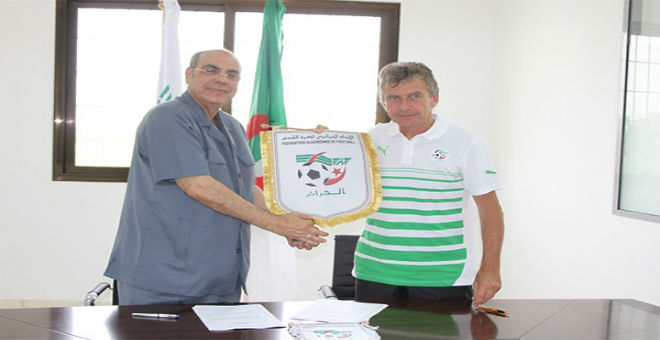 غوركوف يجتمع مع روراوة لترتيب تربص المنتخب الجزائري