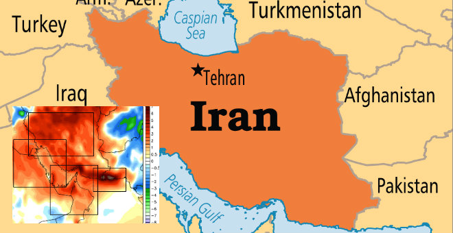 الحرارة تصل إلى 72درجة في ايران