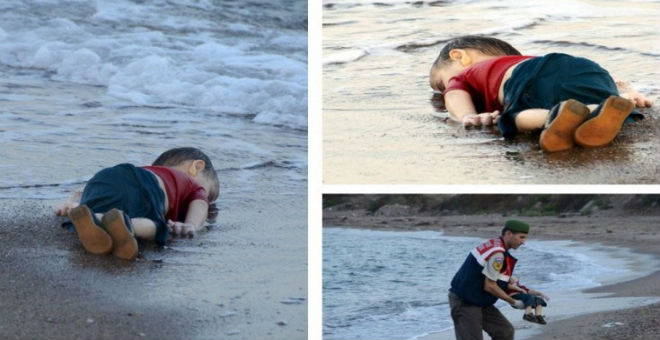 صورة الطفل السوري تعكس معاناة شعب بكامله