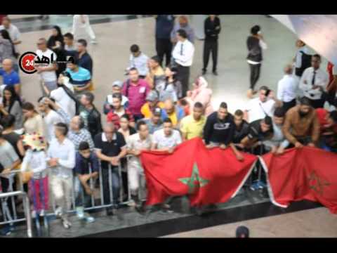 بالفيديو: هكذا استقبل المغاربة البطل محمد ربيعي بعد التتويج