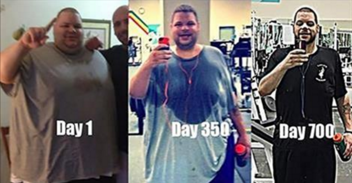 هذا الرجل.. خسر اكثر من 190 كيلوغرام في 23 شهر فقط !!