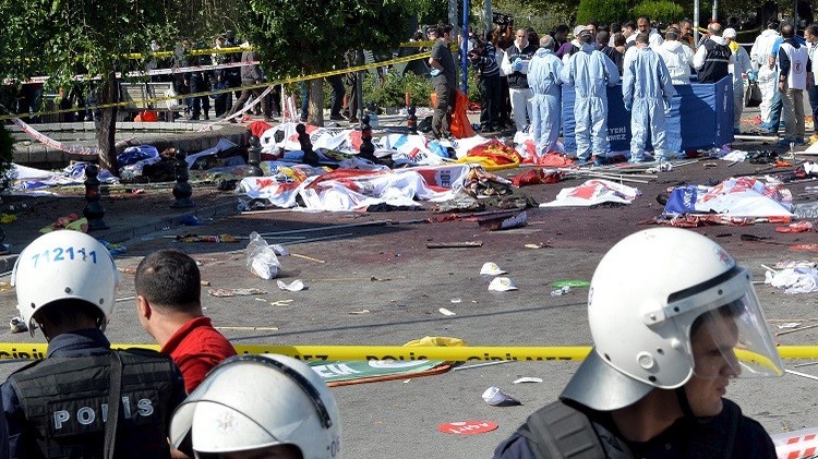 تركيا. ارتفاع عدد ضحايا تفجيري أنقرة إلى 95 قتيلا