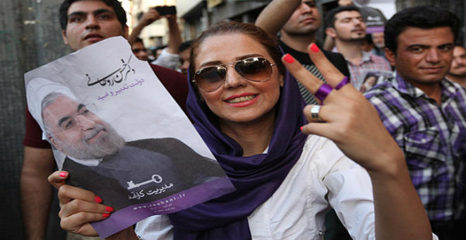 شعبية الرئيس روحاني في ارتفاع بين الإيرانيين
