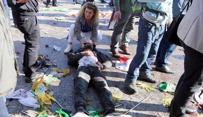 عاجل. ارتفاع عدد قتلى هجوم أنقرة إلى 128 شخصا