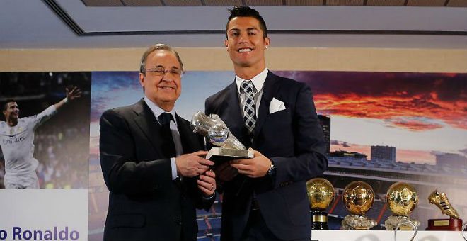 رونالدو يحظى بتكريم خاص من ريال مدريد