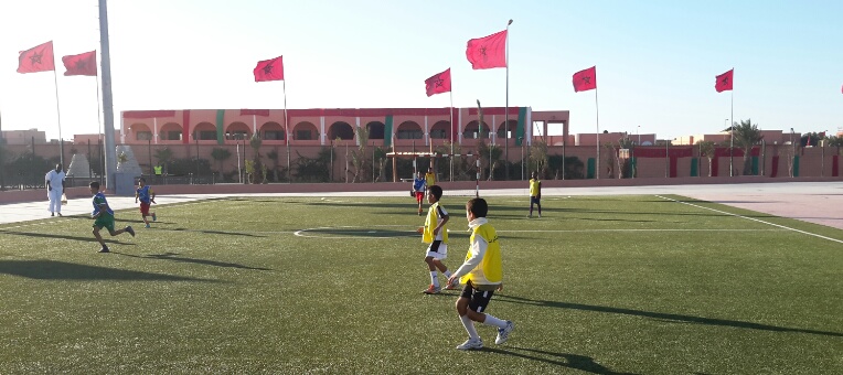 ''القرية الرياضية''..هنا تبرز طاقات رياضية جديدة من عاصمة الصحراء