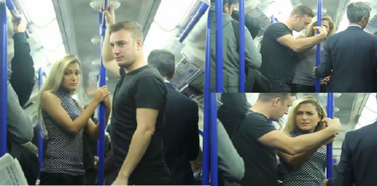 شاهد: كيف تصرف راكب عندما شاهد امرأة تعرضت للتحرش في حافلة بـ لندن
