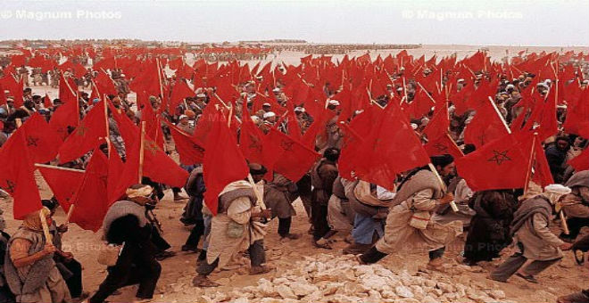 بالصور..أبطال مغاربة يحييون المسيرة الخضراء بطريقتهم الخاصة