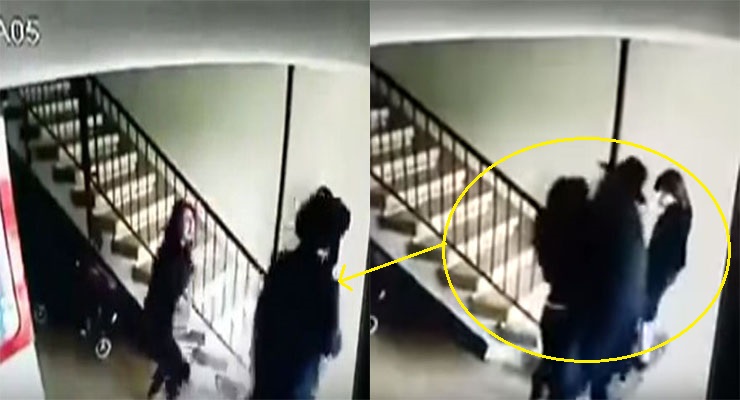 فيديو: رجل دين يهودي يعتدي جنسياً على فتاة صغيرة أمام والدتها