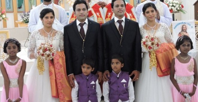 زفاف هندي جميع مدعوه 