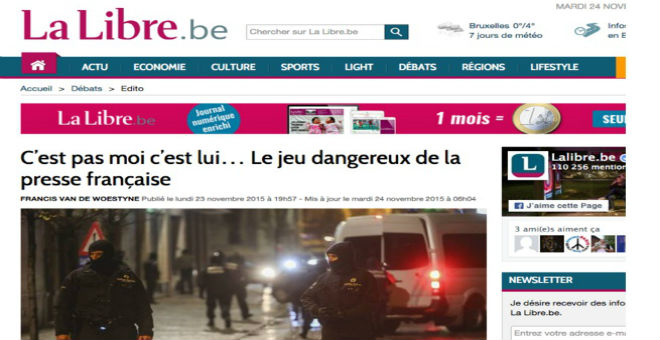 تراشق إعلامي بين الصحافة في بلجيكا وفرنسا بسبب الإرهاب