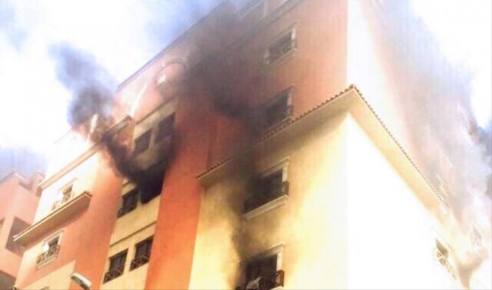 بالفيديو. مصرع 25 شخصا وإصابة 107 في حريق بالسعودية