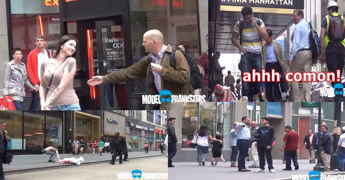 فيديو: الفرق في ردة فعل الناس عندما تسرق فتاة مال متسول بالشارع وعندما يسرقه شاب