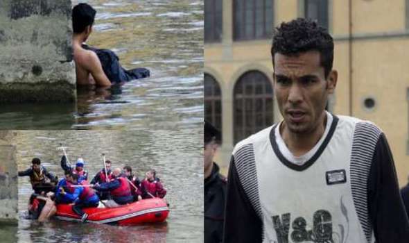 بالفيديو: المهاجر المغربي الذي أنقذ سائحا فرنسيا من الغرق بإيطاليا