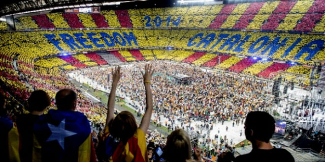 برشلونة يخلق ضجة في إسبانيا بتغريدة إنفصالية