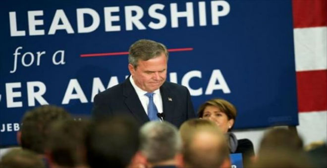 جيب بوش يتخلى عن السباق الانتخابي نحو البيت الأبيض