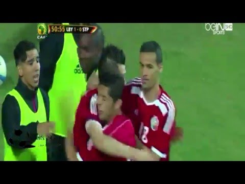 بالفيديو.. أهداف منتخب ليبيا على ساوتومي