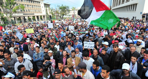 دعوات للإحتجاج تضامنا مع الشعب الفلسطيني في يوم الأرض