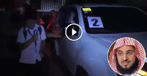 بالفيديو: لحظة إطلاق النار على الشيخ عائض القرني!