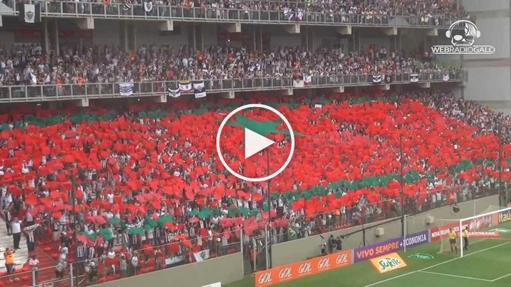 بالفيديو: علم المغرب بمدرجات ملعب برازيلي