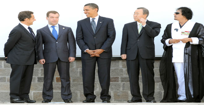 أزمة ليبيا..أوباما يلقي اللوم على ساركوزي وكاميرون