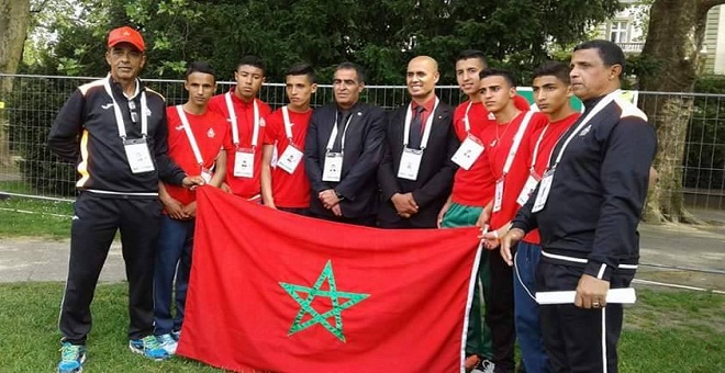 المنتخب الوطني المغربي للعدو الريفي المدرسي يحرز بطولة العالم