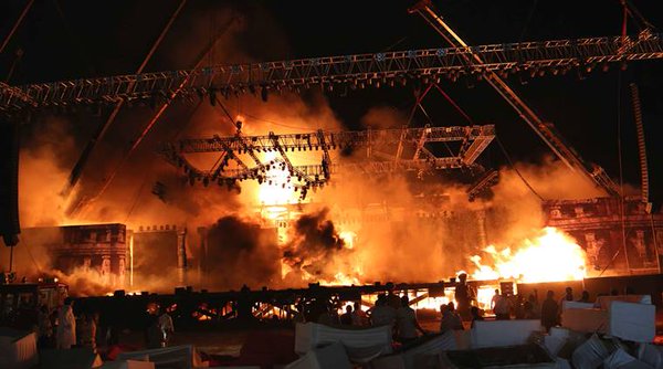 الهند: ارتفاع حصيلة حريق معبد إلى 105 قتلى و350 مصابا