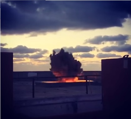 بالفيديو: الإنفجار الذي سيعرض في 