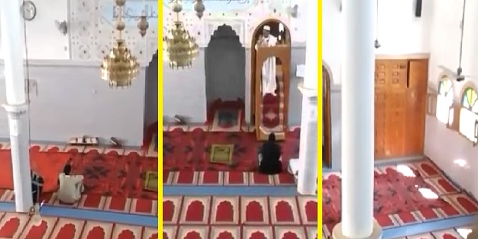 بالفيديو: صلاة جمعة بدون مصلين في الراشيدية