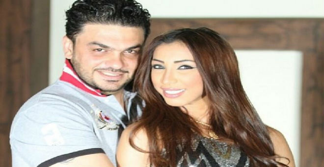 دنيا باطما و محمد الترك يحتفلان بزواجهما للمرة الثانية