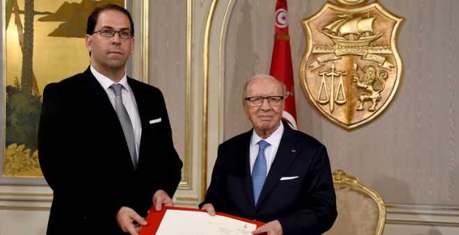 تونس: يوسف الشاهد يؤكد أنه لن يمس التشكيلة الحكومية أي تغيير
