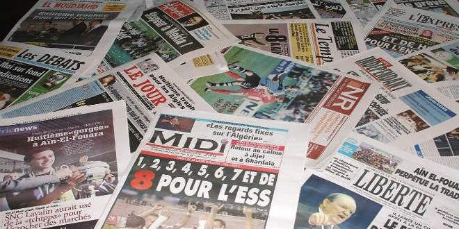 الصحافة الورقية في الجزائر