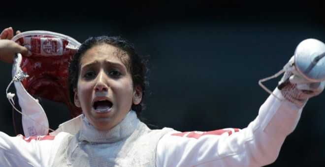 إيناس البوبكري تهدي تونس ميداليتها الأولمبية ال11