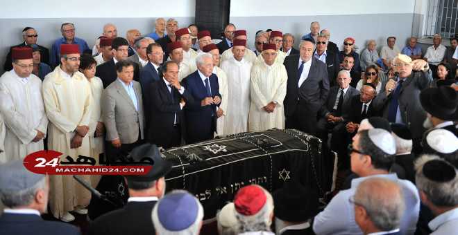 تشييع جنازة “بوريس توليدانو” رئيس الطائفة اليهودية بالدار البيضاء