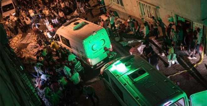 50 قتيلا وعشرات الجرحى في تفجير إنتحاري بتركيا وأردوغان يتهم 