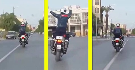 فيديو الشرطي المغربي الذي أثار ضجة على مواقع التواصل الاجتماعي