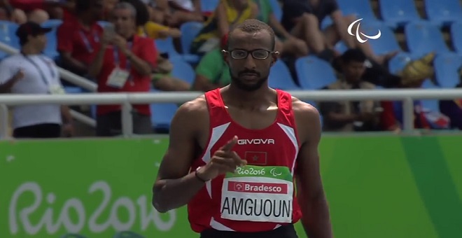 محمد أمكون يهدي المغرب ميدالية ذهبية ويحطم الرقم القياسي العالمي