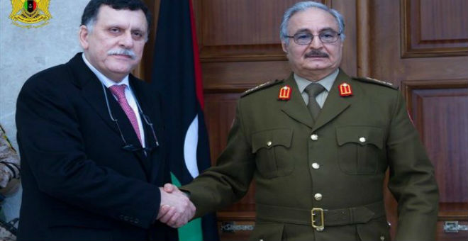 إيطاليا تقوم بوساطة بين حكومة الوفاق والموالين للجنرال خليفة حفتر