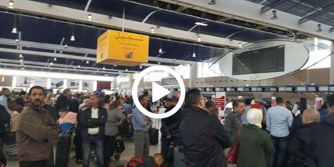ارتباك وشلل في مطار محمد الخامس بسبب إضراب مفاجئ!